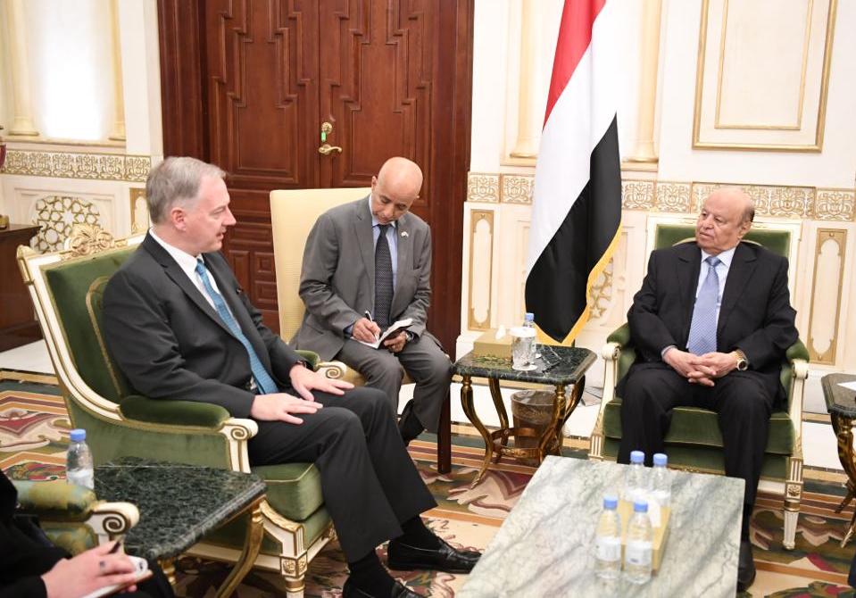 رئيس الجمهورية يستقبل سفير الولايات المتحدة لدى بلادنا