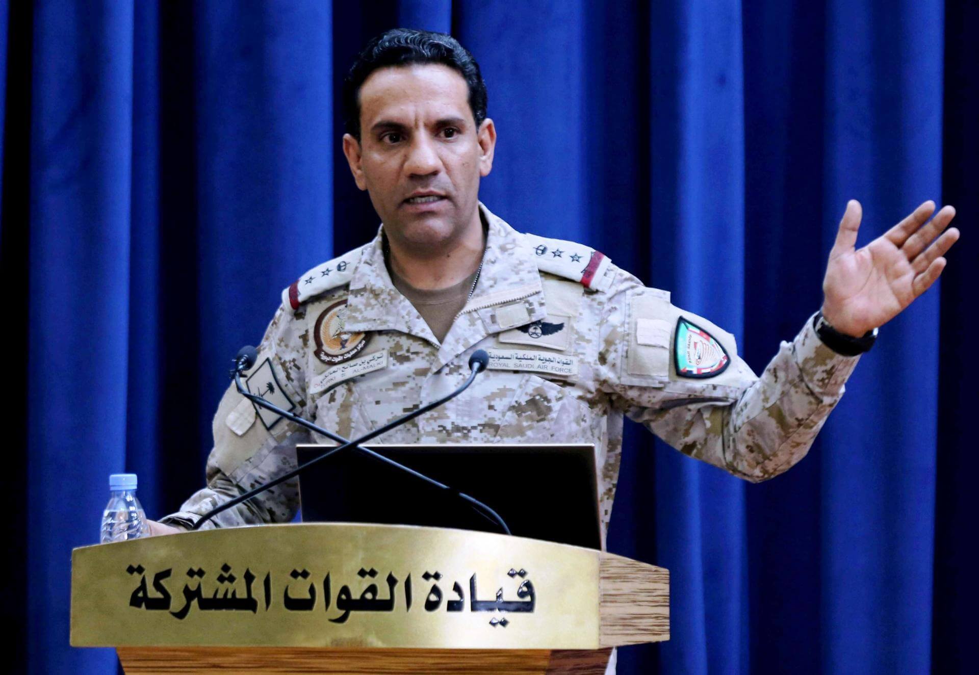 ناطق التحالف : قوات التحالف الجوية نفذت عملية عسكرية ضد أهداف عسكرية مشروعة بصنعاء