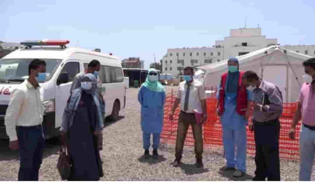 عدن : افتتاح مستشفى ميداني  مجهز ب 70 سريرا لاستقبال الحالات على مدار الساعة 