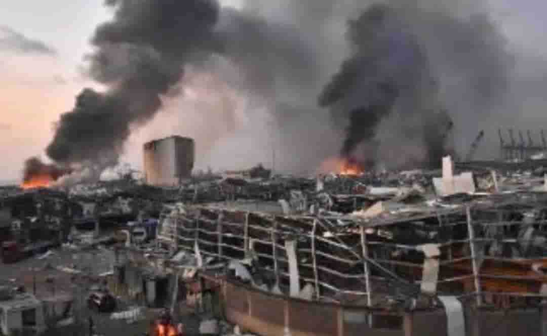 بعد حادثة المرفأ انفجار هو الاضخم في العاصمة اللبنانية بيروت 