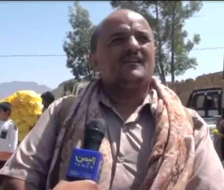 مشرف الحوثيين ومرافقيه بدمت يعتدون بالضرب المبرح على التاجر المريسي