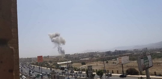 غارات جوية على العاصمة صنعاء