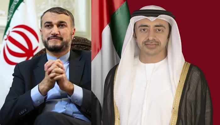 وزيرا خارجية إيران والإمارات يبحثان أزمة اليمن