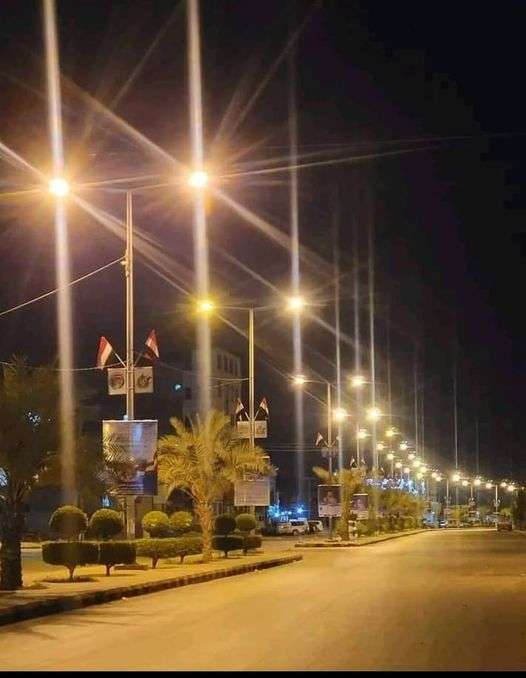 عقب توقف المواجهات .. عودة الكهرباء الى مدينة مأرب