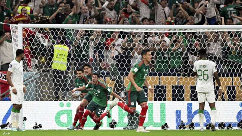 المنتخب السعودي يودع المونديال بعد هزيمته أمام المكسيك