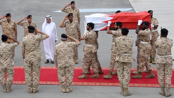 البحرين تعلن وفاة ضابط متأثراً بإصابته في الهجوم الحوثي الذي استهدف قوتها في السعودية