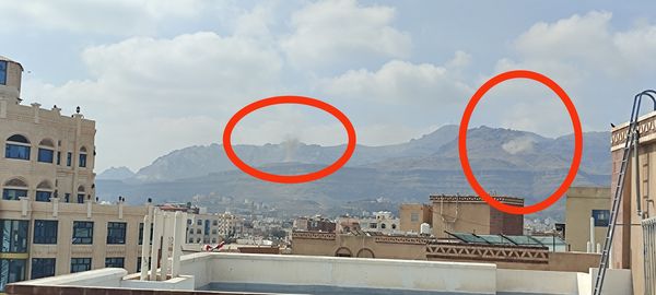 الكشف عن سبب الإنفجارات المتتالية التي هزت صنعاء وأرعبت المواطنين